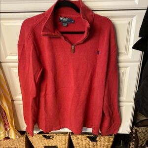 Polo by Ralph Lauren Men's Red Sweater